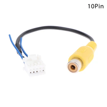 Universal 15cm 10 Pin Practice Inovatoare Pentru Android Radio Auto Accesorii Camera de Intrare Video Cablu Adaptor Conectorului Cablajului