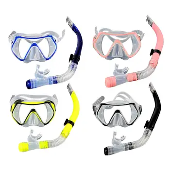 Uscat Snorkel Set Anti-Ceata, Anti-Scurgere Snorkeling Mare Câmp De Vedere Facewear Pentru Adulți Snorkeling Consumabile
