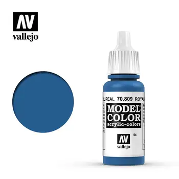 Vallejo Vopsea Acril model colorat Spania AV 70809 054 Albastru Regal Ecologic pe Baza de Apa Pictate manual FS35095