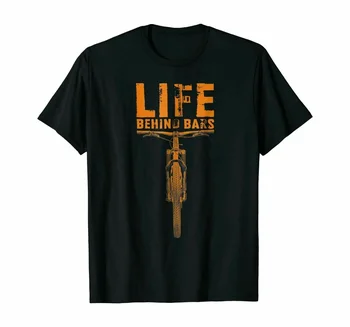 Viața în Spatele Gratiilor Amuzant Epocă Mountain Bike T-Shirt din Bumbac 100% O-Gât Vara Maneca Scurta Casual Mens T-shirt Marimea S-3XL