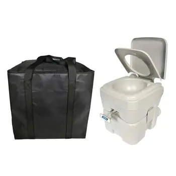 Wc portabil WC Găleată Sac de Toaletă Sac de Depozitare Toaletă tocul Pentru Camping Hârtie Igienică Agățat Suport Rola Sac de Depozitare