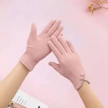Windproof Mănuși pentru Femei, Mănuși de Iarnă Mănuși de Cald pentru Femei Touch Screen Vânt de Pluș Schi Mănuși de Protecție pentru Funcționare