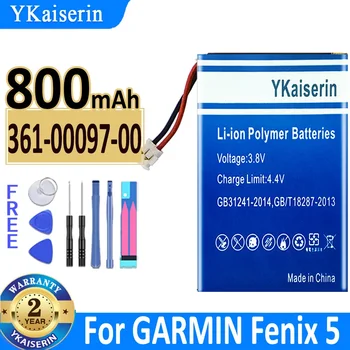 YKaiserin Bateria 361-00097-00 Pentru GARMIN Fenix 5/Fenix 5 Plus/Fenix 5 Plus Safir Precursor 935 945 Baterie
