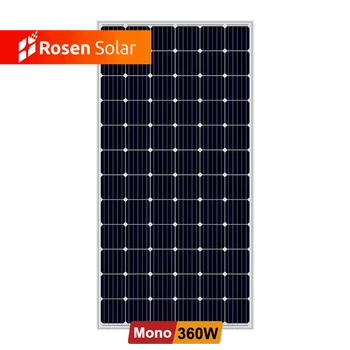 producatori în china panouri 350w 360w 380w FOTOVOLTAICE mono 72 de celule panou solar lista de preturi pentru acasă