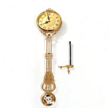 În Stil European Leagăn Ceas Bunicul Ceas Ceas cu Pendul Camera de zi Ceas Retro de Mare Circulație Cuarț Ceas Zeita
